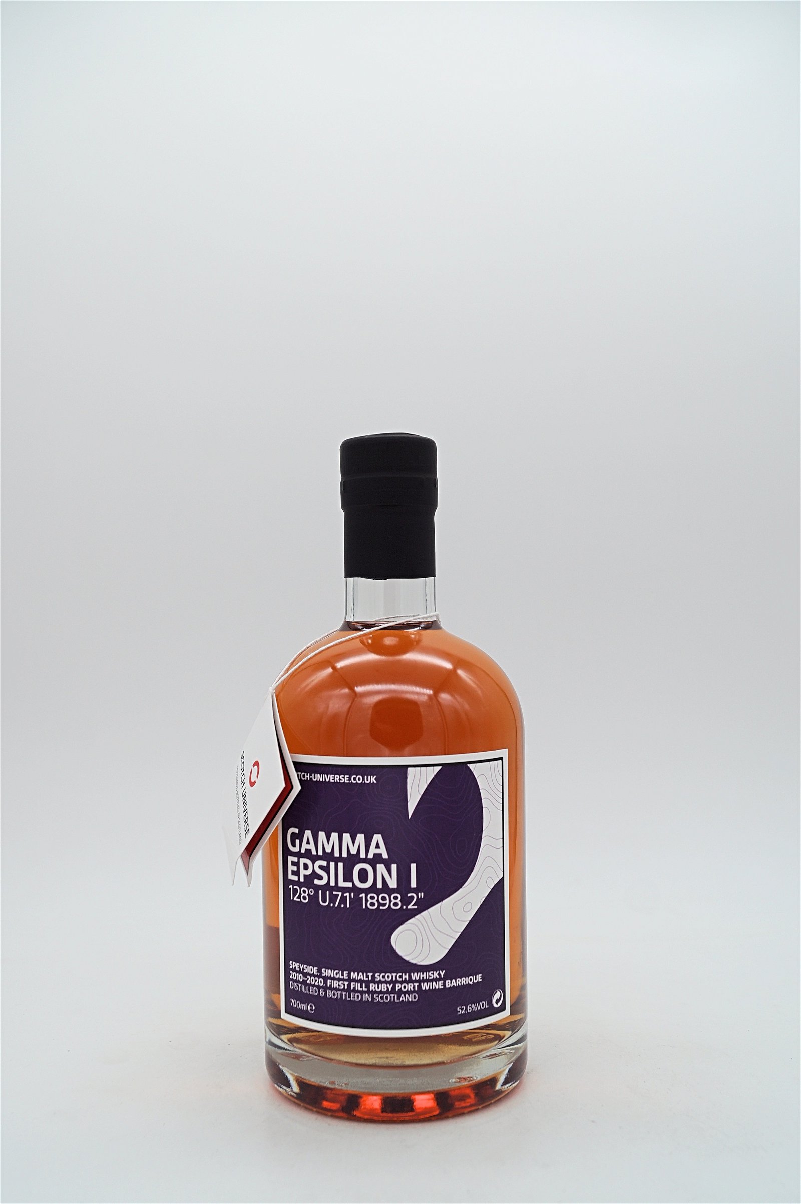 Scotch Universe Gamma Epsilon 1 Ruby Port Wine Barrique 2010/2020 Speyside Single Malt Scotch Whisky