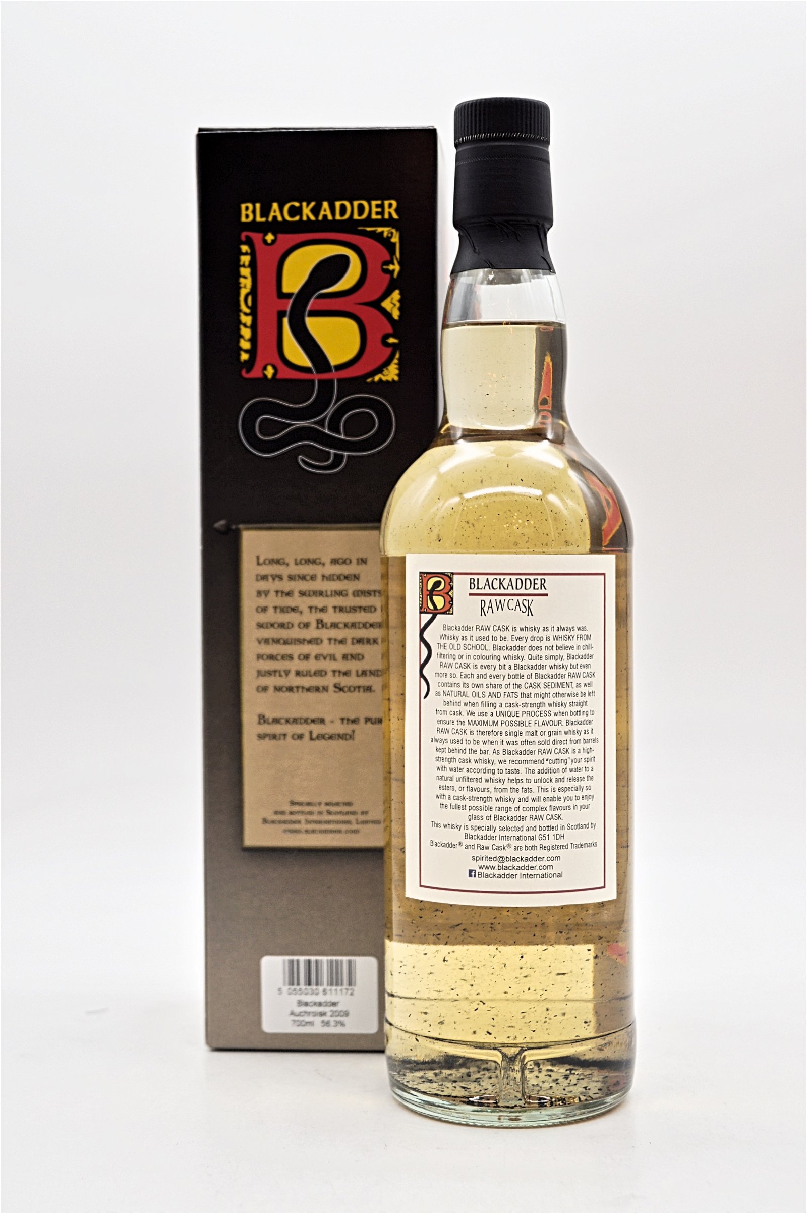 Blackadder 11 Jahre Auchroisk Raw Cask No 804341 Speyside Single Malt Scotch Whisky