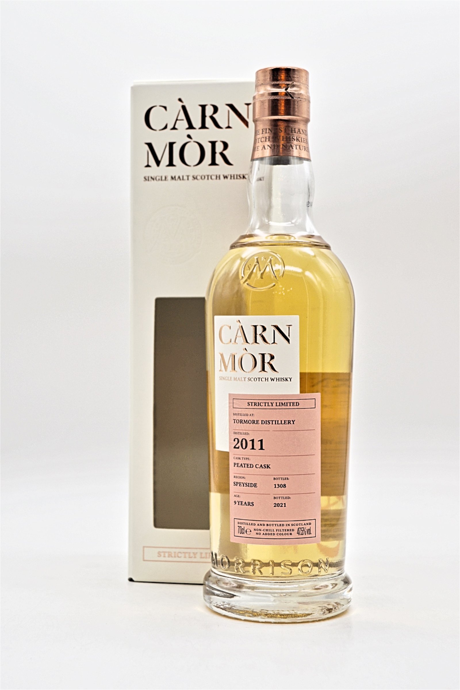 Carn Mor Tormore 2011 Peated Cask Strictly Limited Single Malt Scotch Whisky