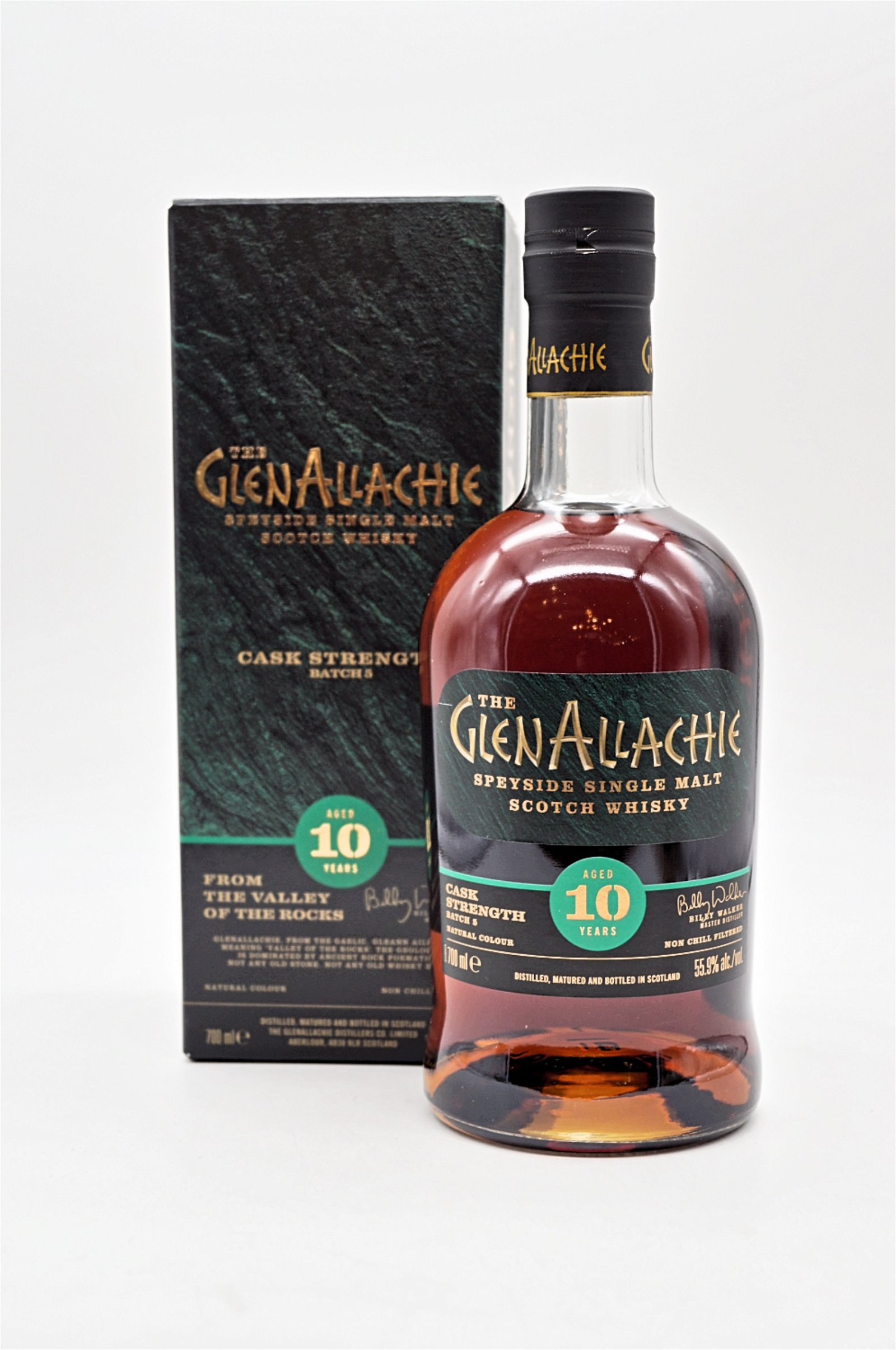 GlenAllachie 10 Jahre Cask Strength Batch 5 Single Malt Scotch Whisky