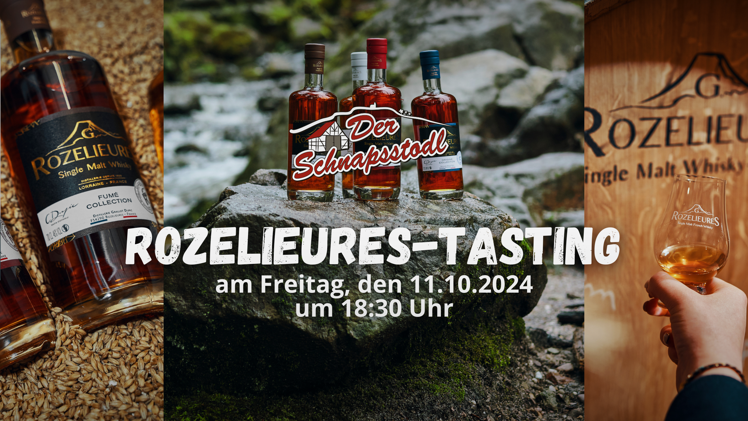 Masterclass Rozelieurs-Tasting im Schnapsstodl am 11.10.2024