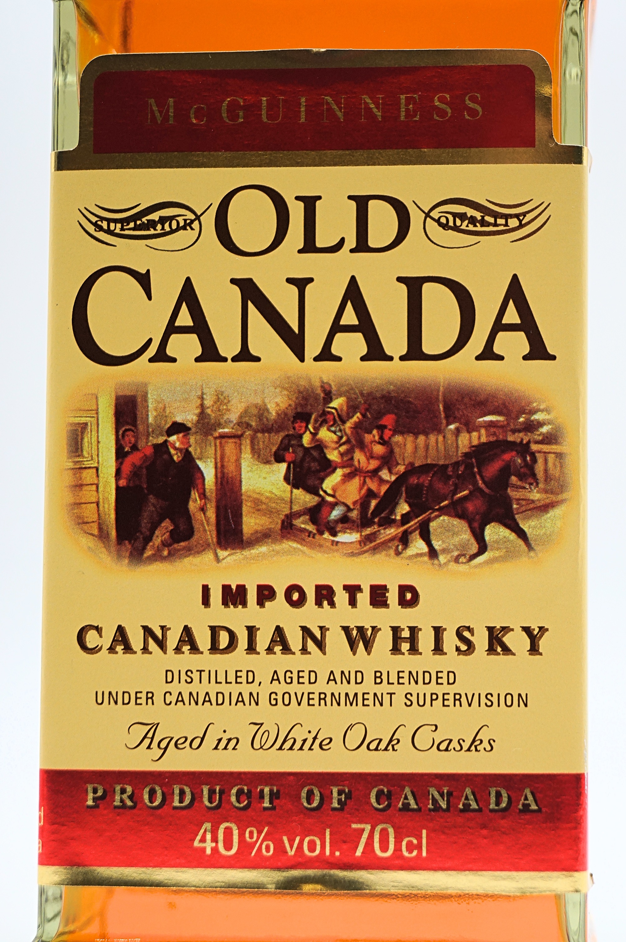 Old Canada imported Canadian Whisky