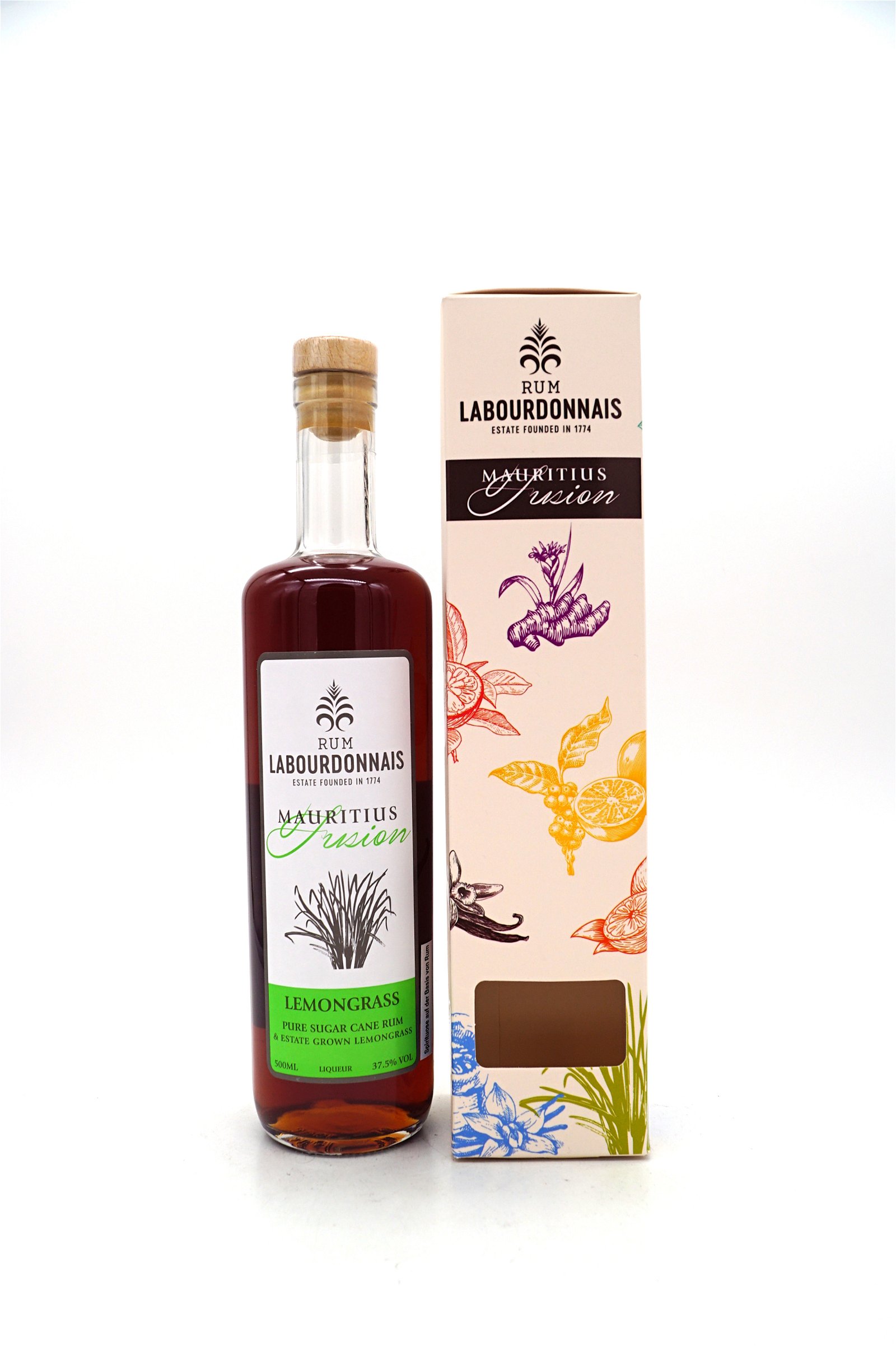 Labourdonnais Lemongrass Rum Liqueur
