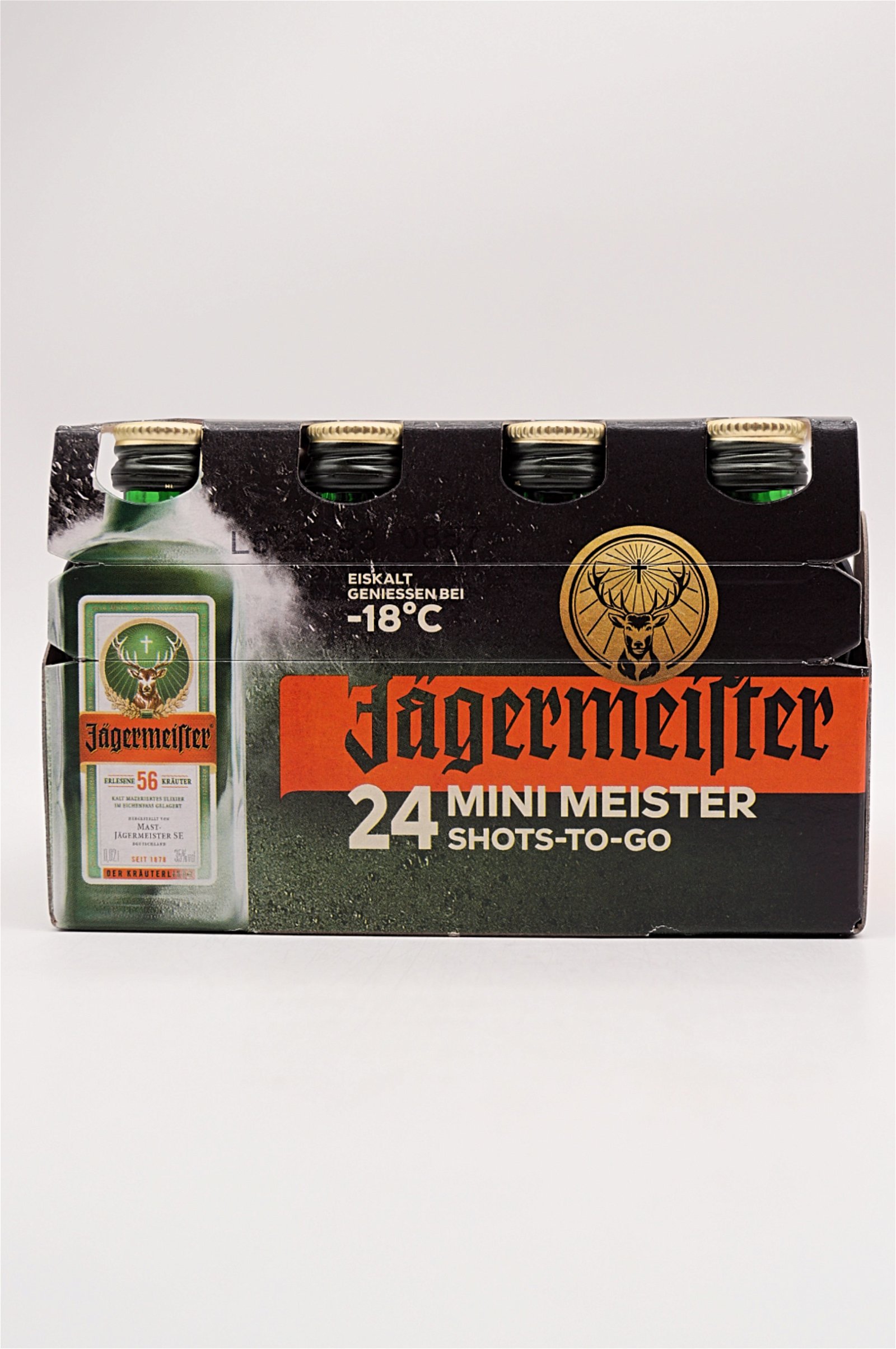Jägermeister Kräuterlikör 24er-Pack 0,02 Liter