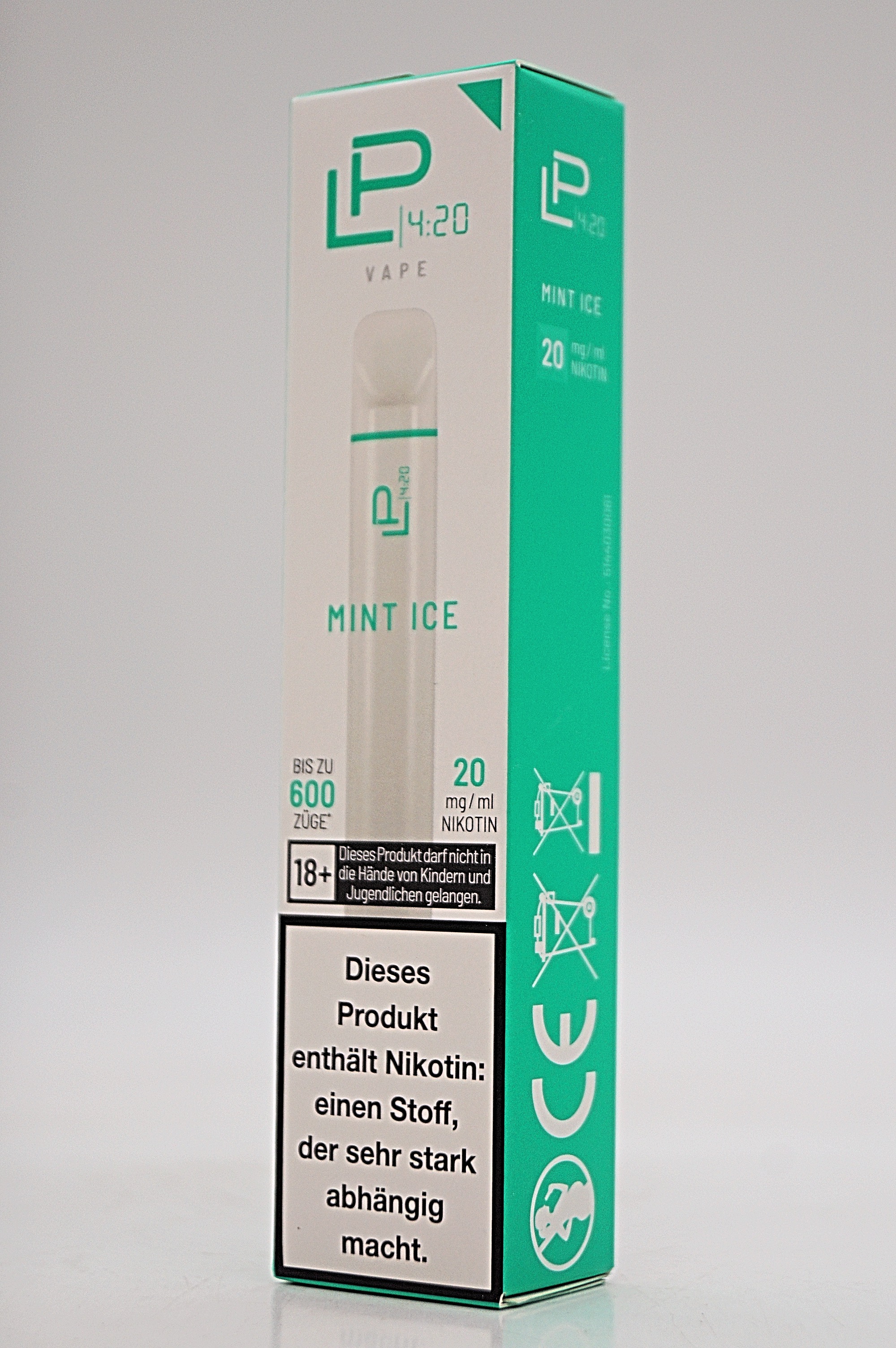 E-Zigarette Mint Ice 10 Stück Sparset
