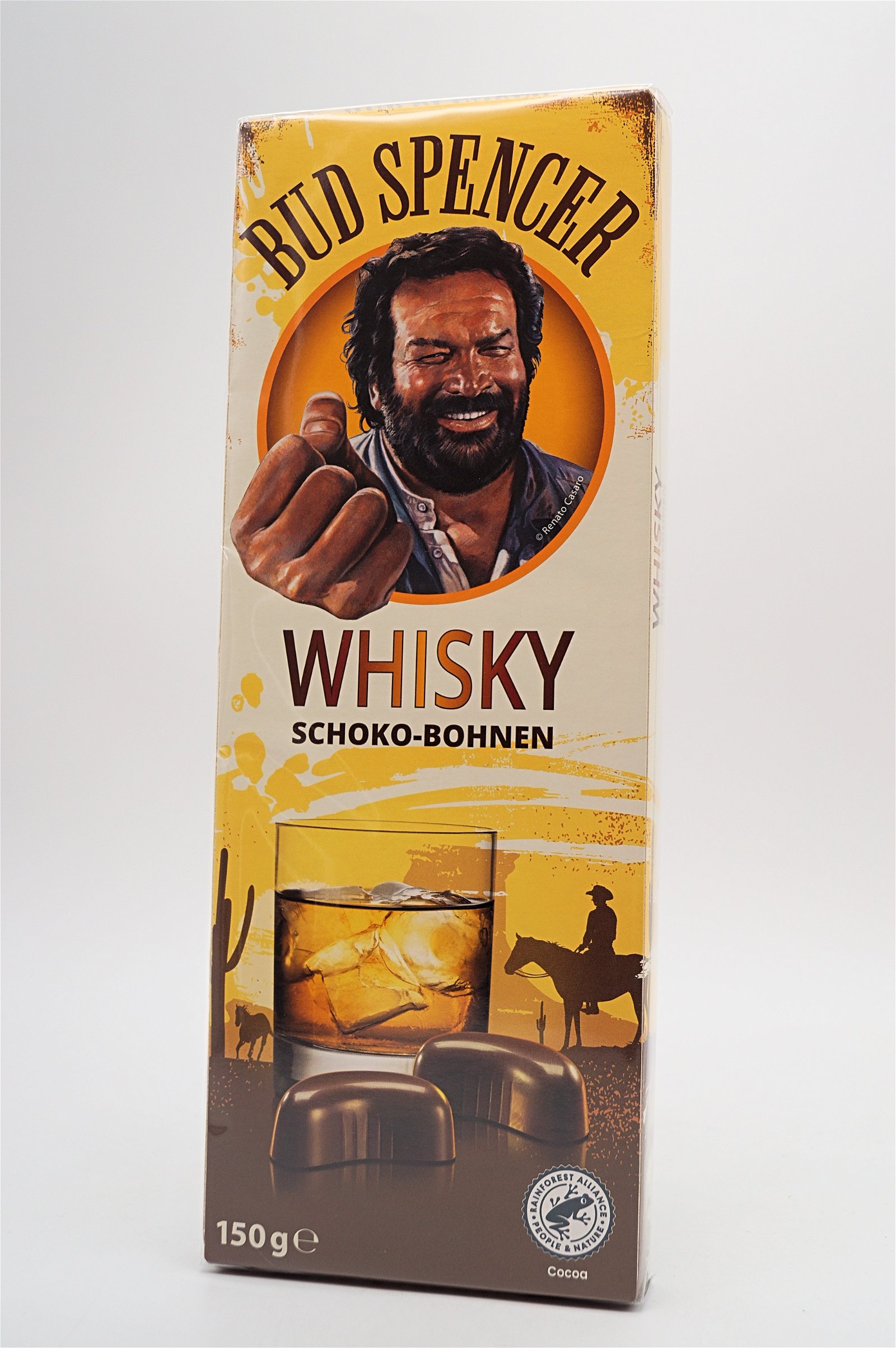 Bud Spencer Whisky Schoko Bohnen