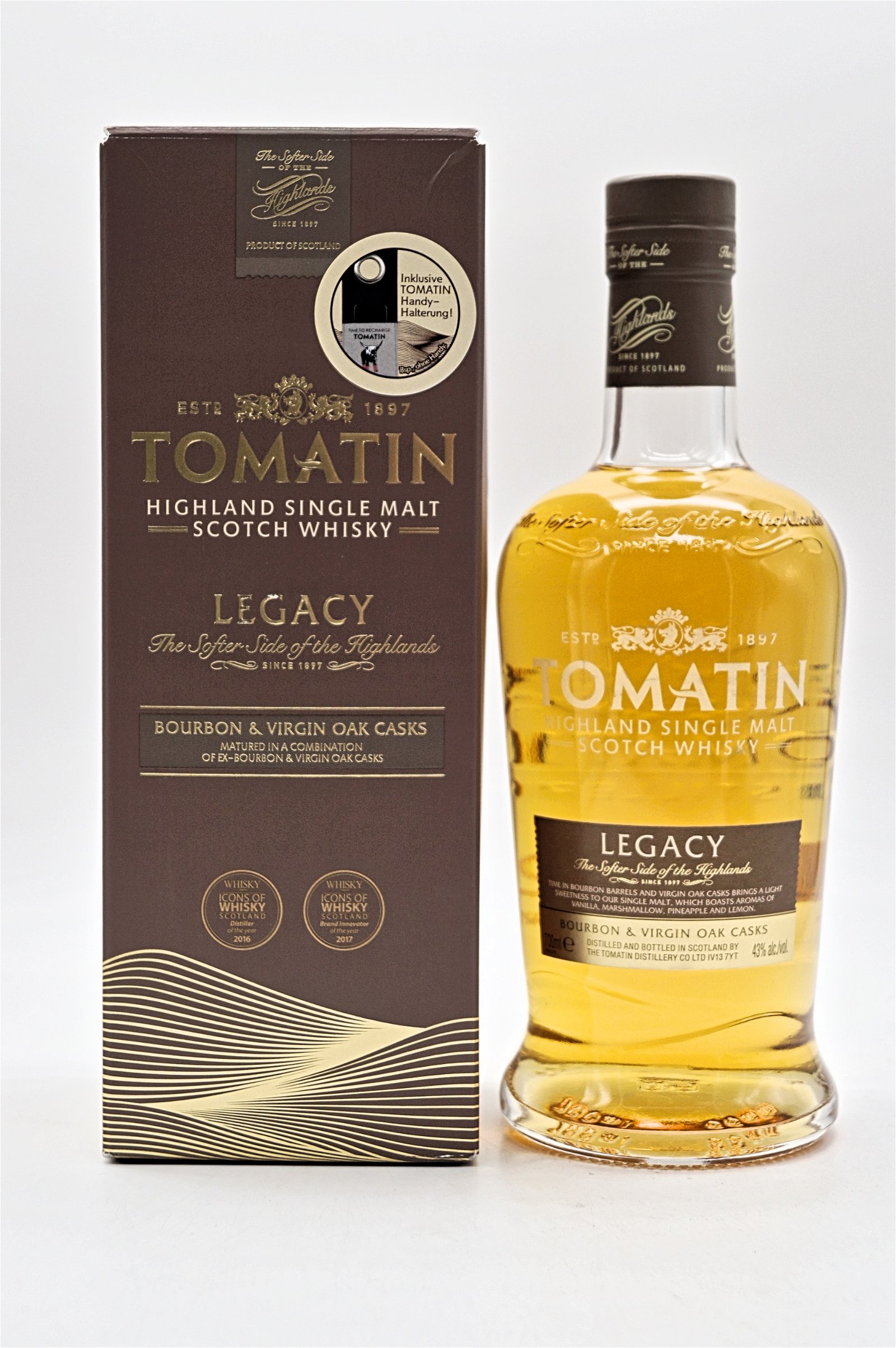 Legacy Single Whisky Scotch Highland Tomatin Malt
