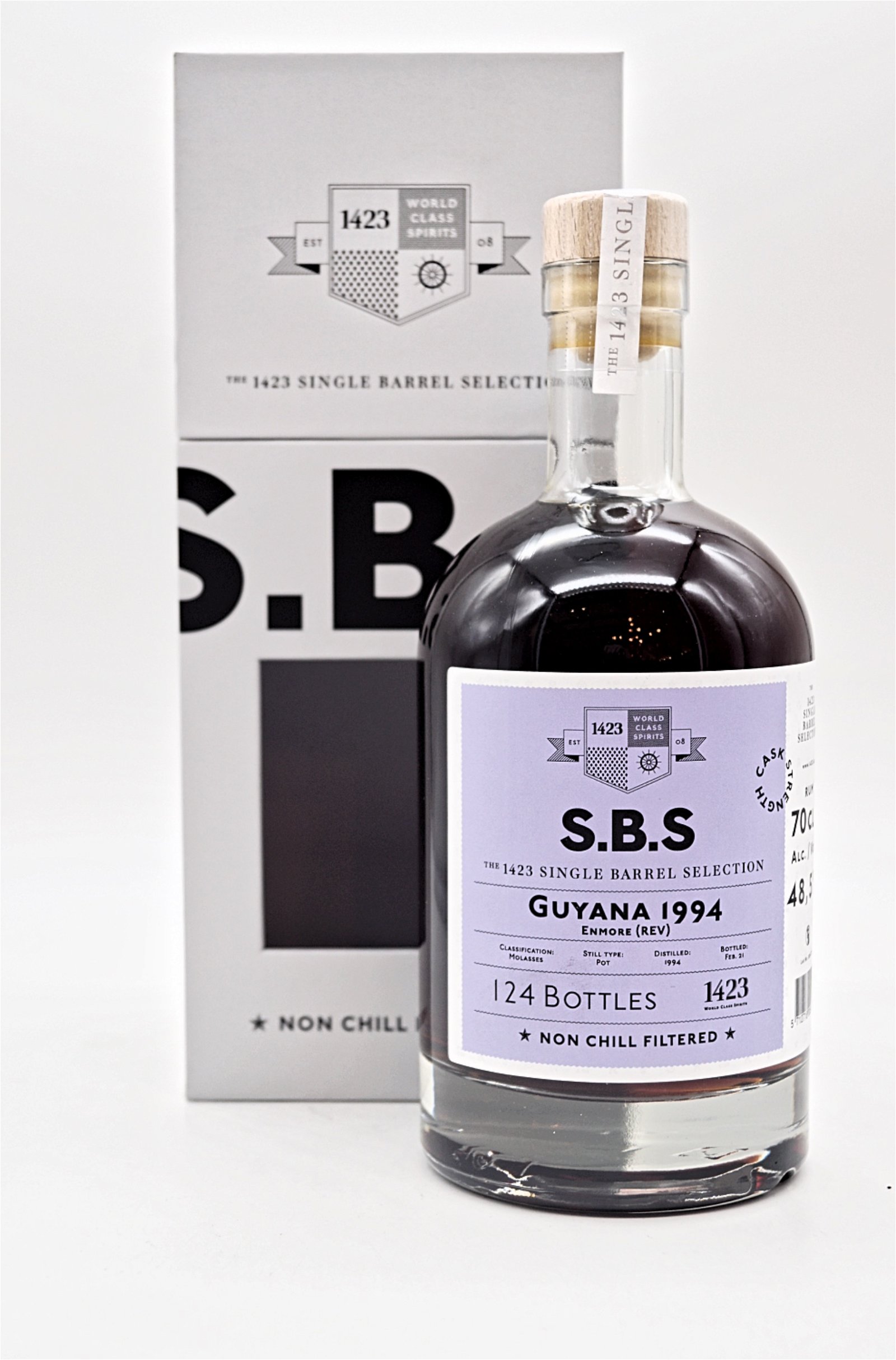 SBS Guyana 1994 Enmore Single Barrel Selection Rum