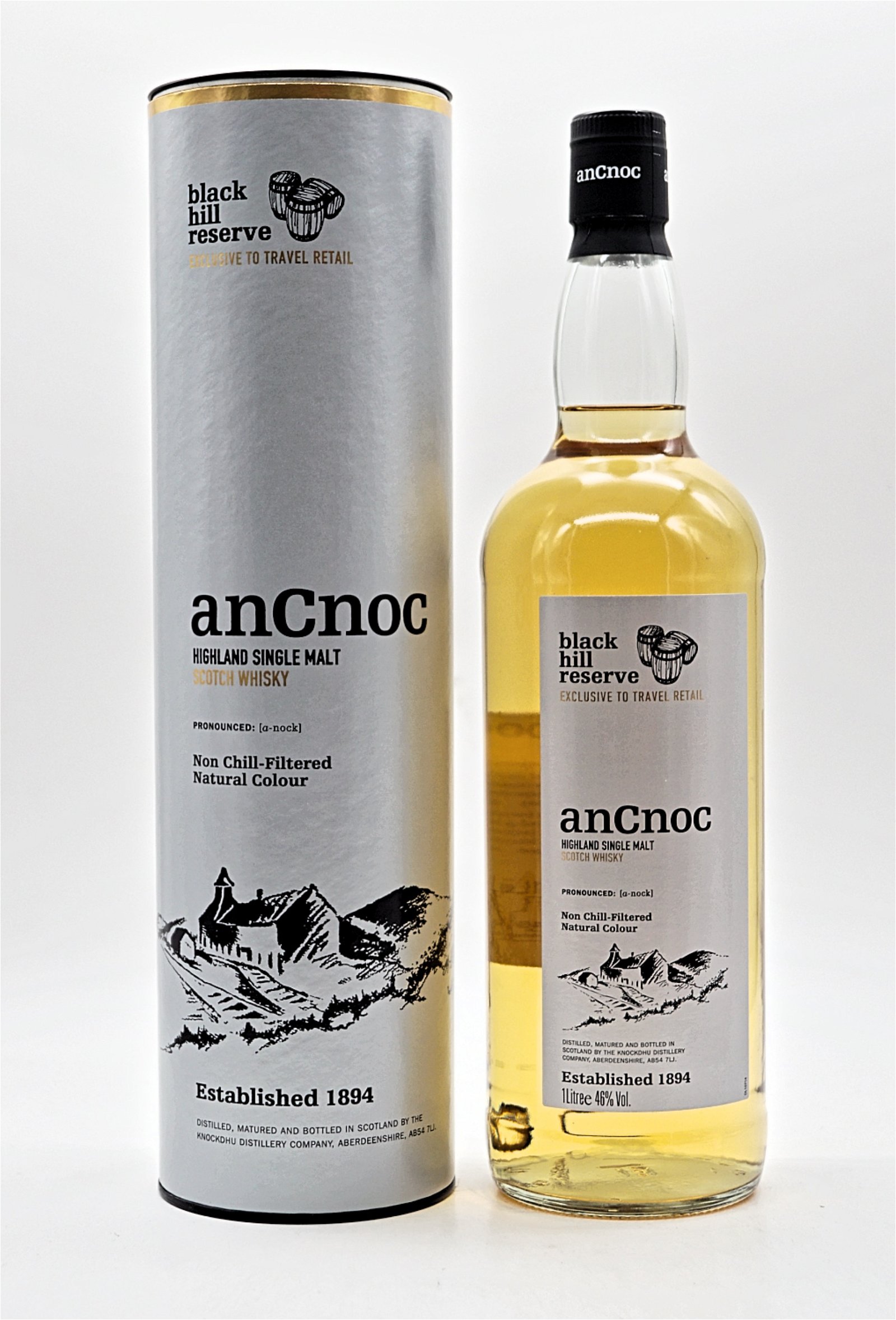 anCnoc Black Hill Reserve Highland Single Malt Scotch Whisky