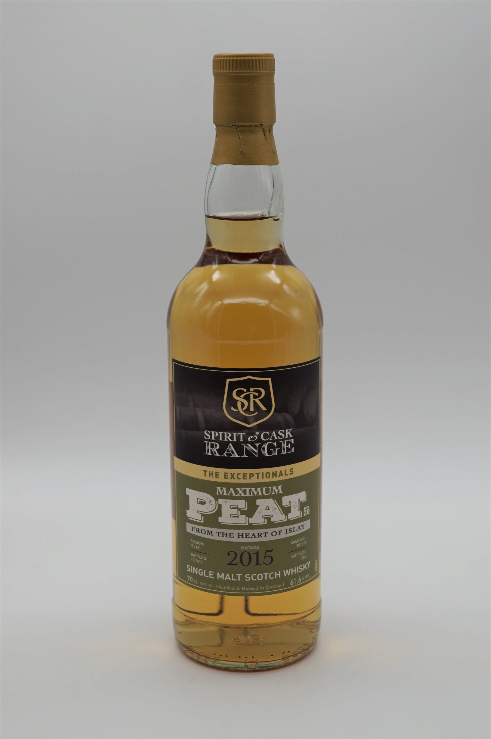 Spirit & Cask Range Maximum Peat No. 20 Single Malt Scotch Whisk