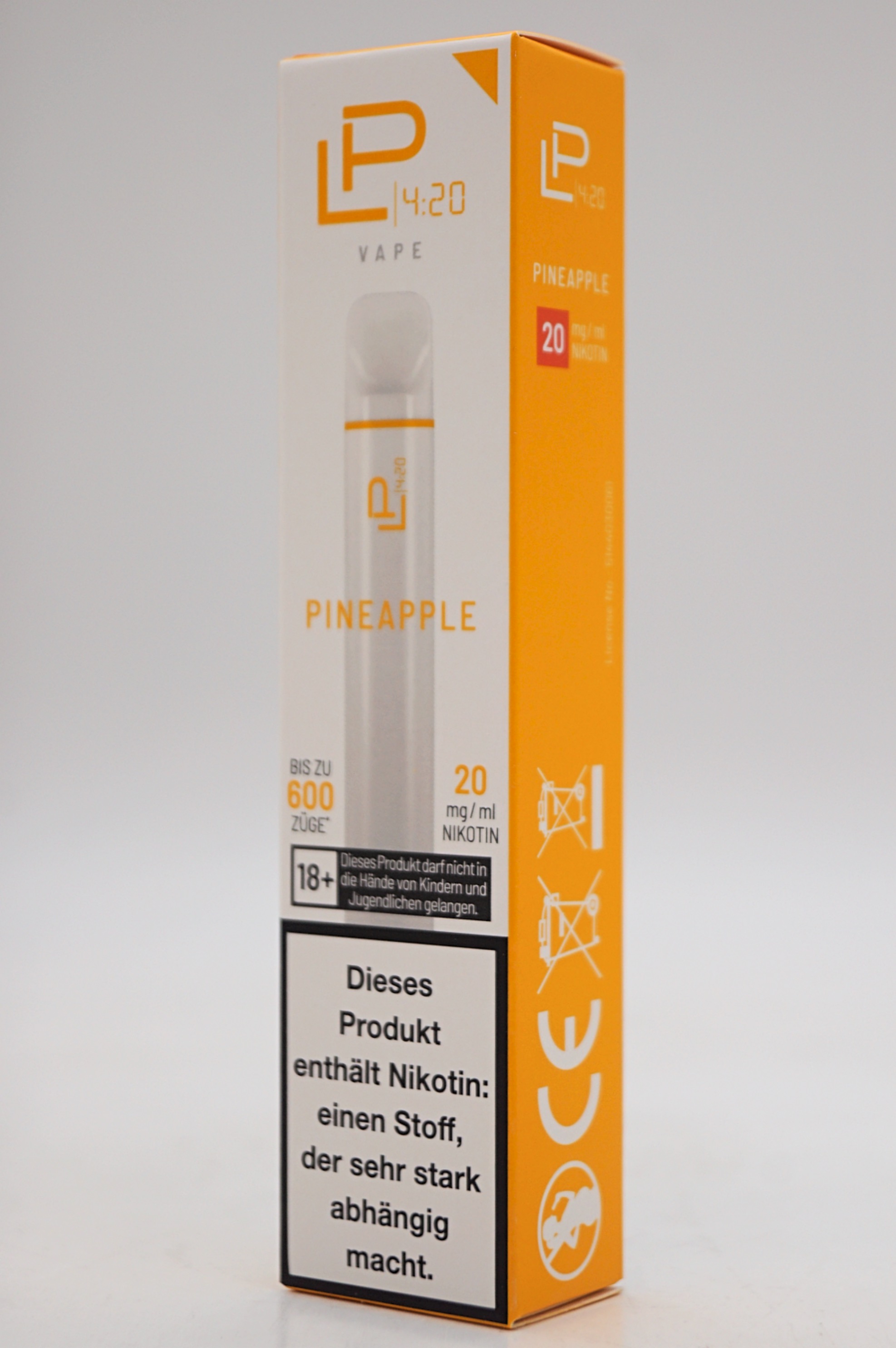 E-Zigarette Pineapple 10 Stück Sparset