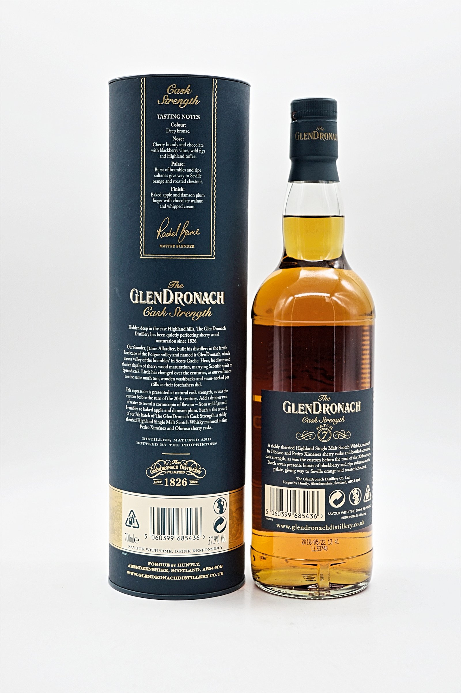 GlenDronach Cask Strength Batch 7 Highland Single Malt Scotch Whisky