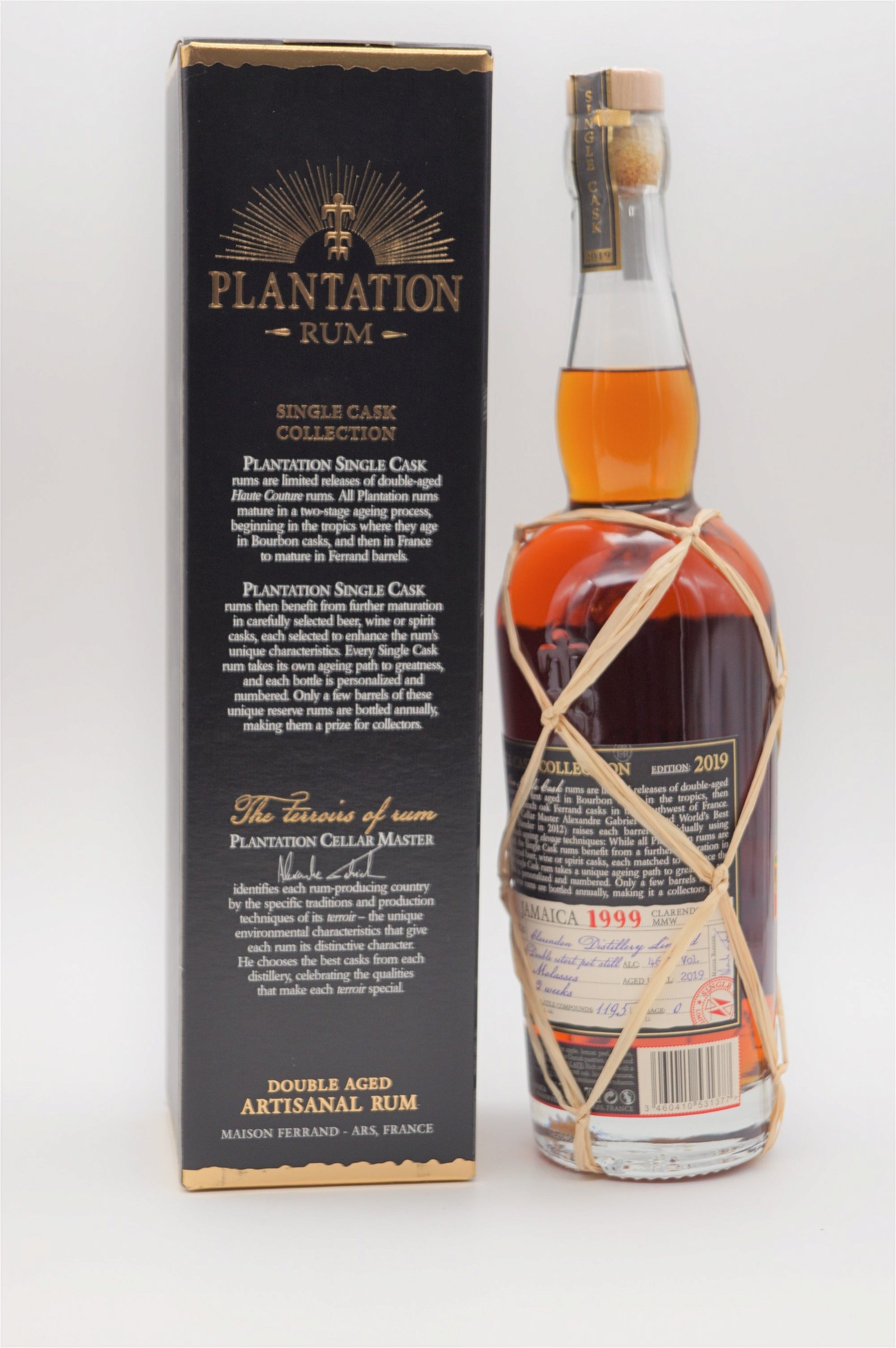 Plantation Rum Jamaica 1999 Single Cask Collection Arran Whisky Finish