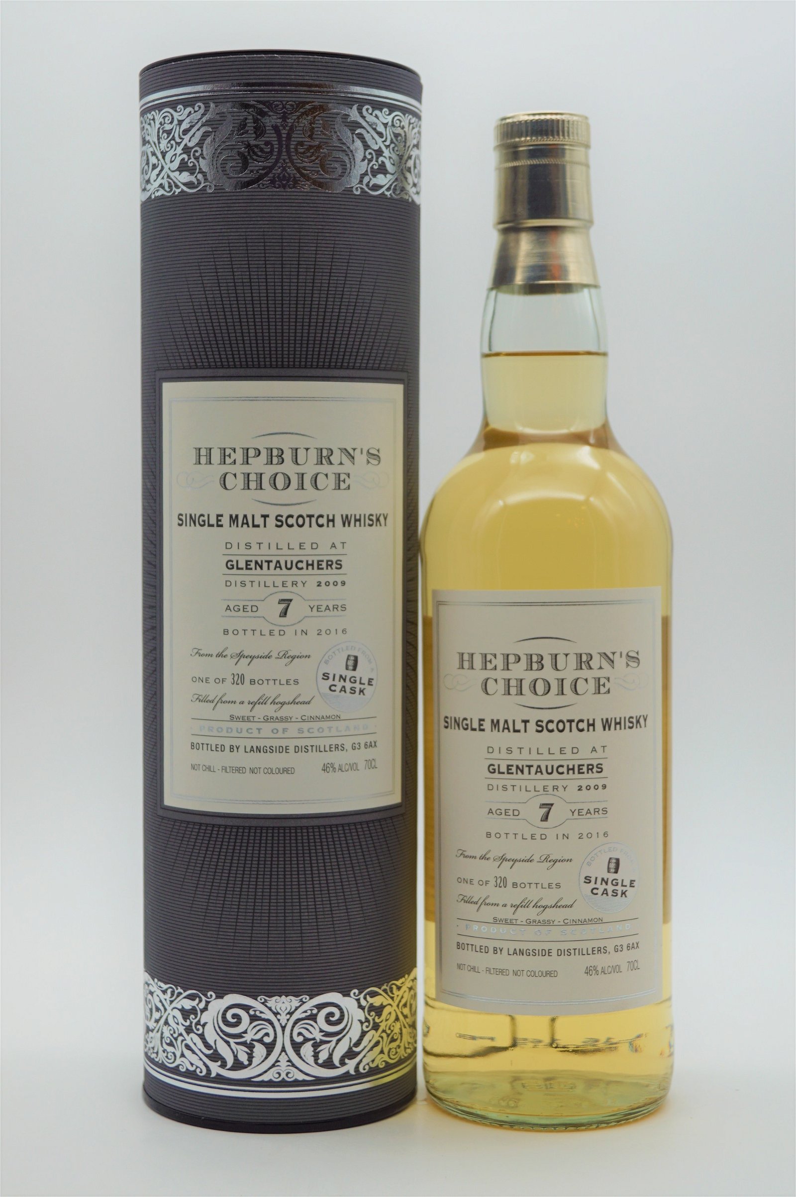 Hepburns Choice Glentauchers 7 Jahre 2009/2016 - 320 Fl. Single Malt Scotch