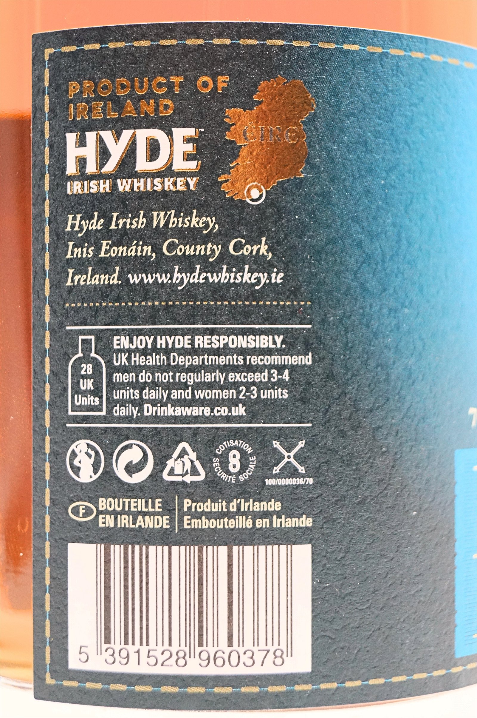 Hyde No. 7 Sherry Cask Limited Edition Single Malt Irish Whiskey