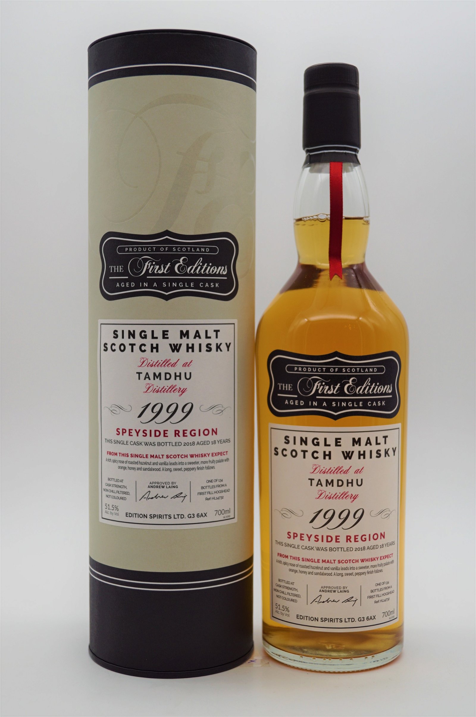The First Editions Tamdhu 18 Jahre 1998/2016 126 Fl. Single Malt Whisky