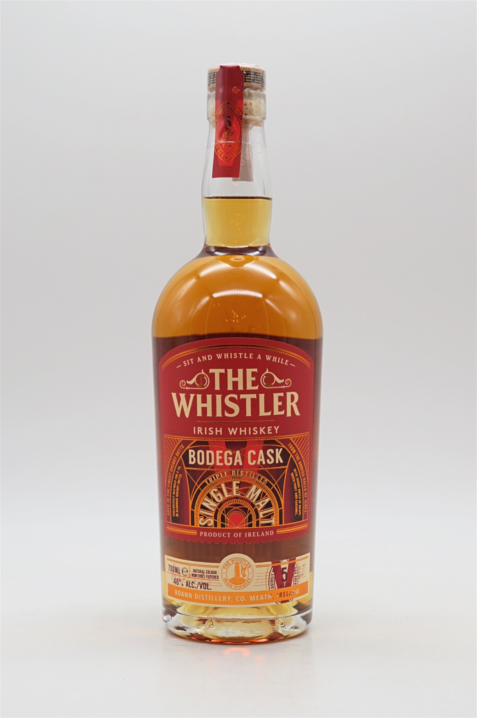 The Whistler Bodega Cask Single Malt Irish Whiskey