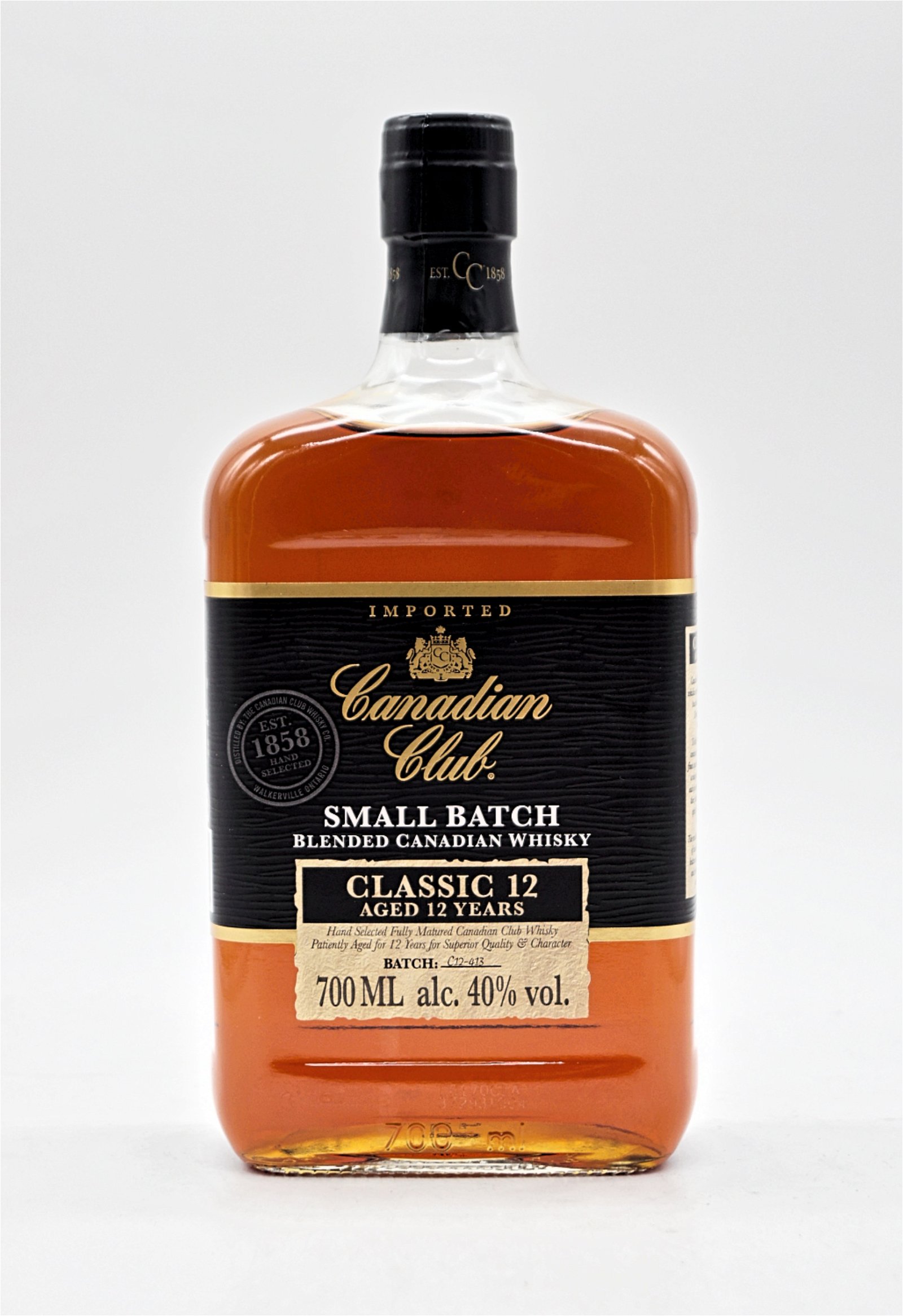 Canadian Club 12 Jahre Classic Small Batch Blended Canadian Whisky 