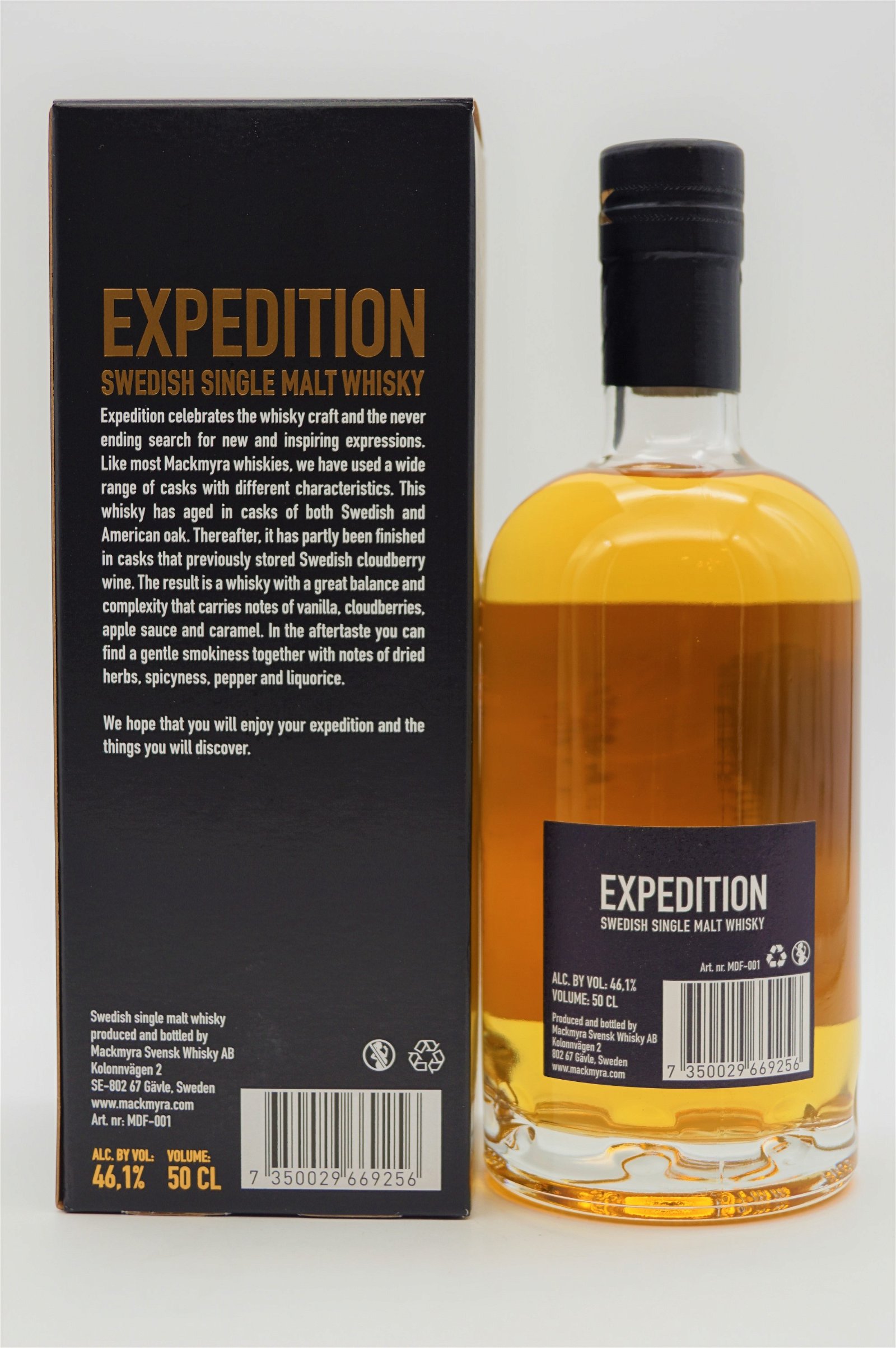 Mackmyra Expedition Swedish Single Malt Whisky