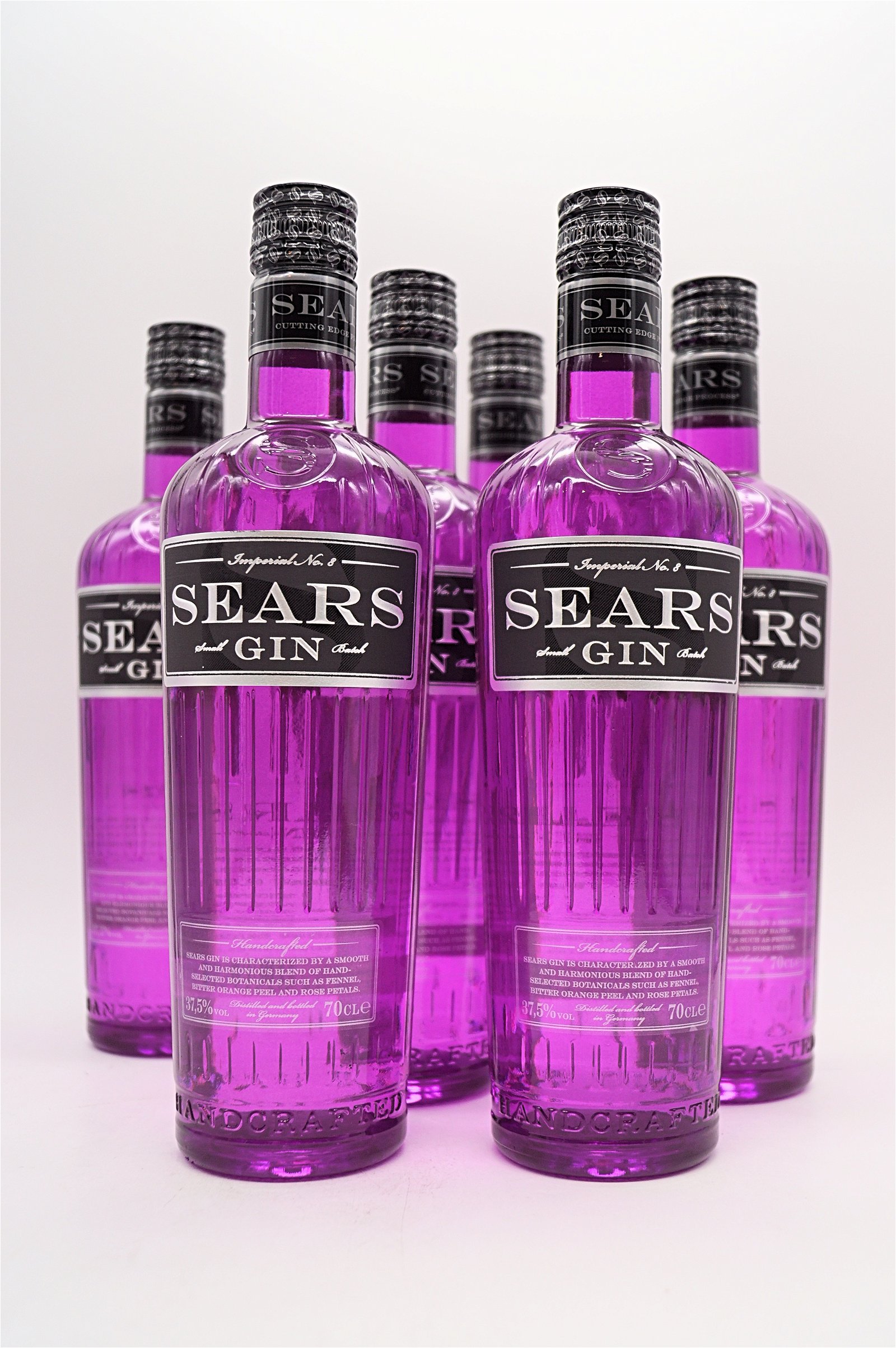 Sears Premium Gin 6 x Fl. Sparset