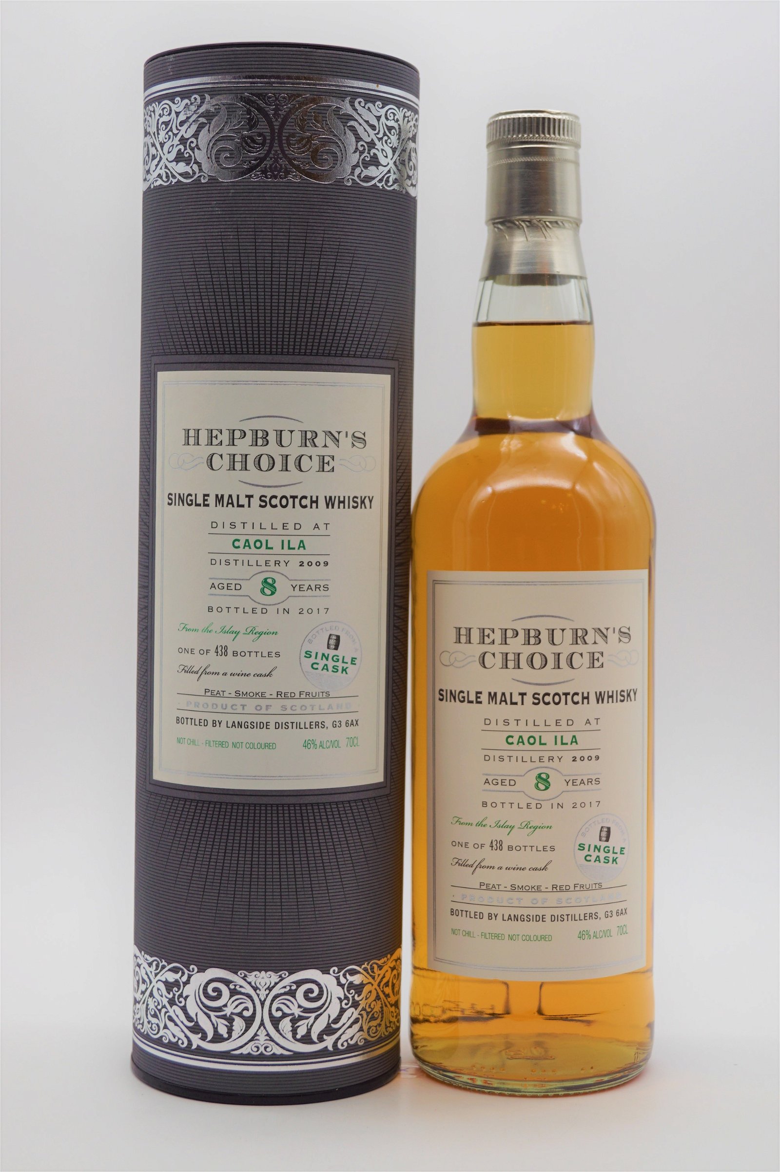 Hepburns Choice Caol Ila 8 Jahre 2009/2017 - 438 Fl. Single Malt Scotch
