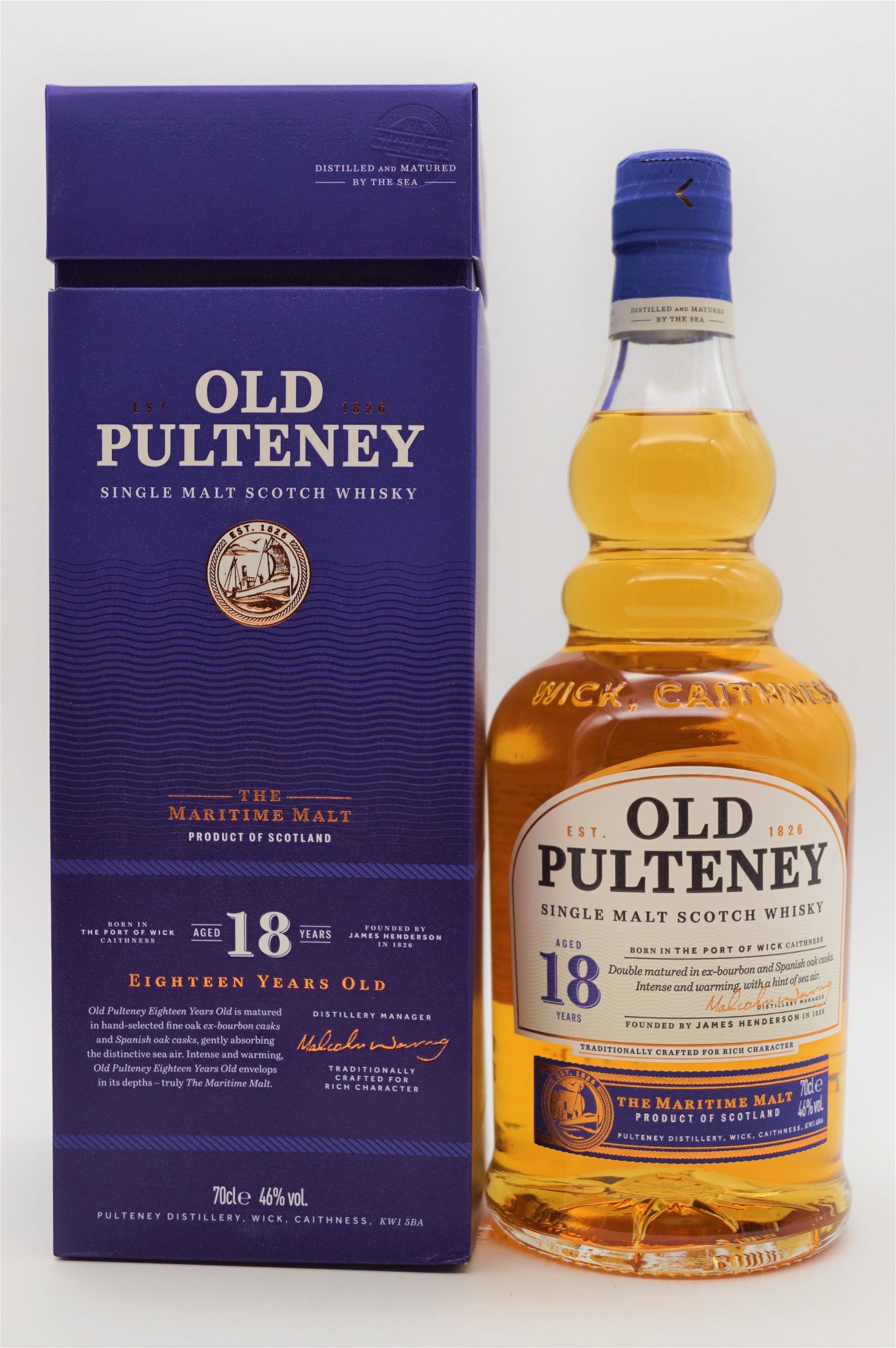Old Pulteney 18 Jahre Single Malt Scotch Whisky