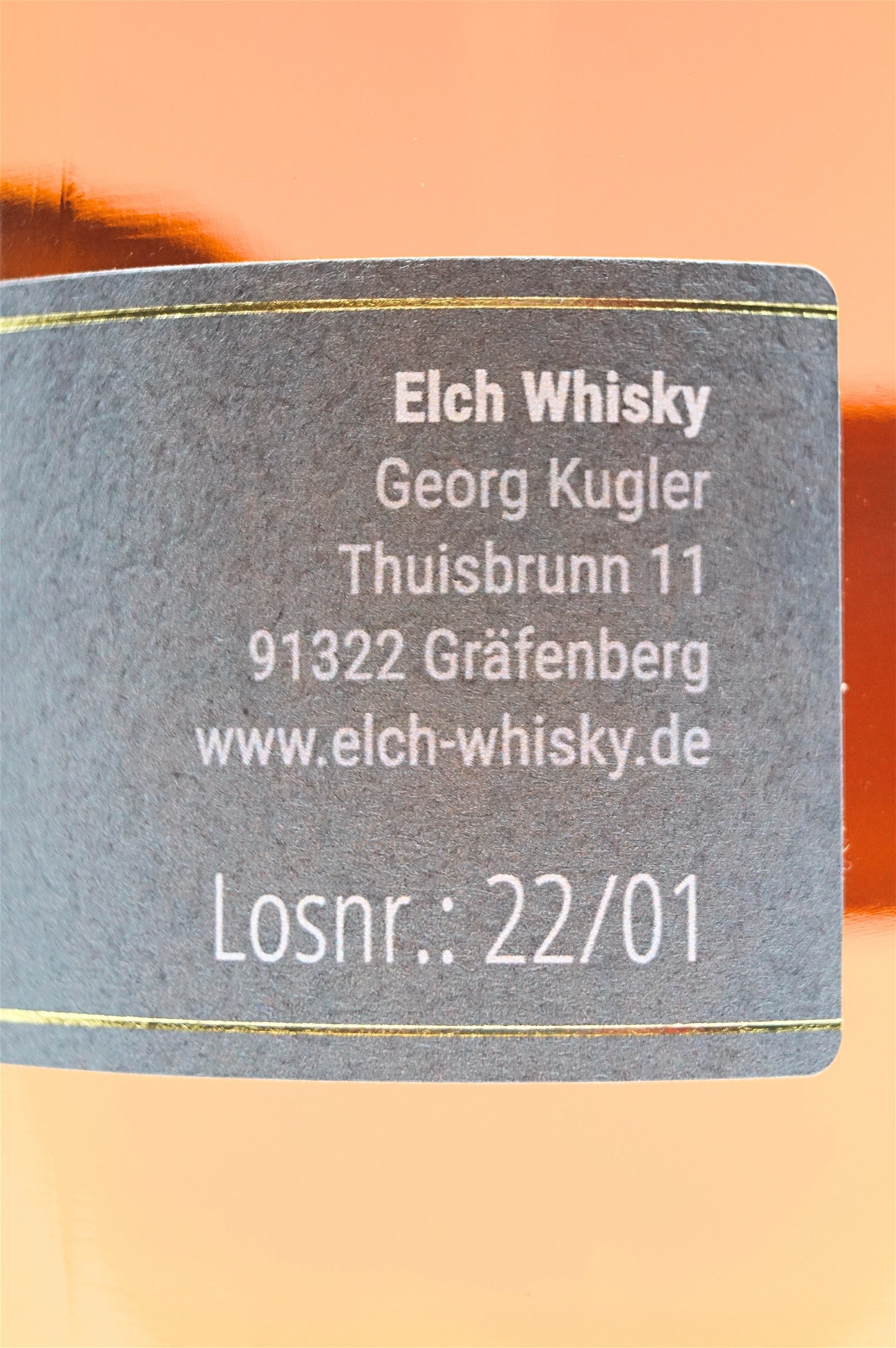 Elch Whisky Torf vom Dorf (Auflage 9)