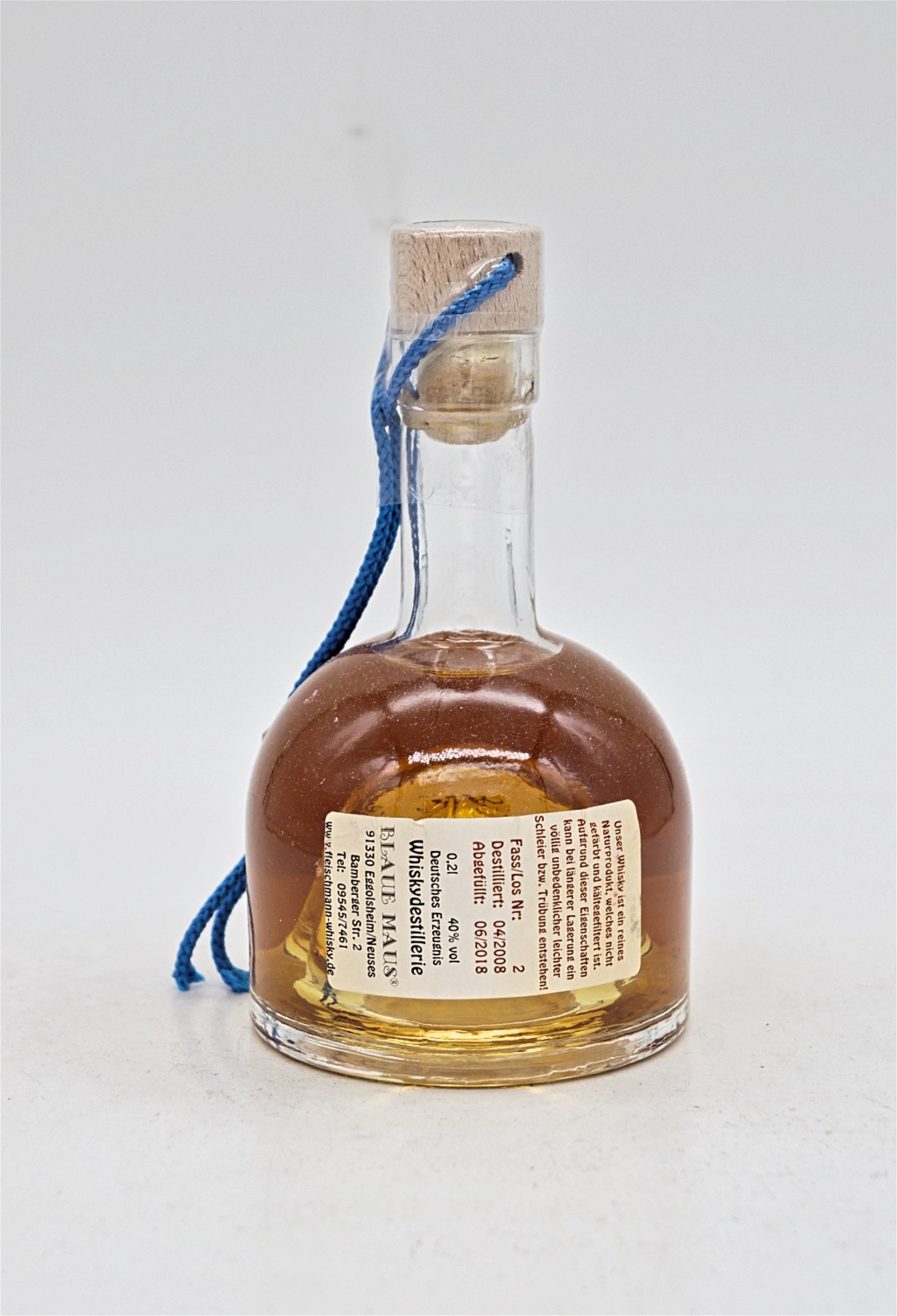 Blaue Maus Spinnaker Single Cask Malt Whisky 2008/2018
