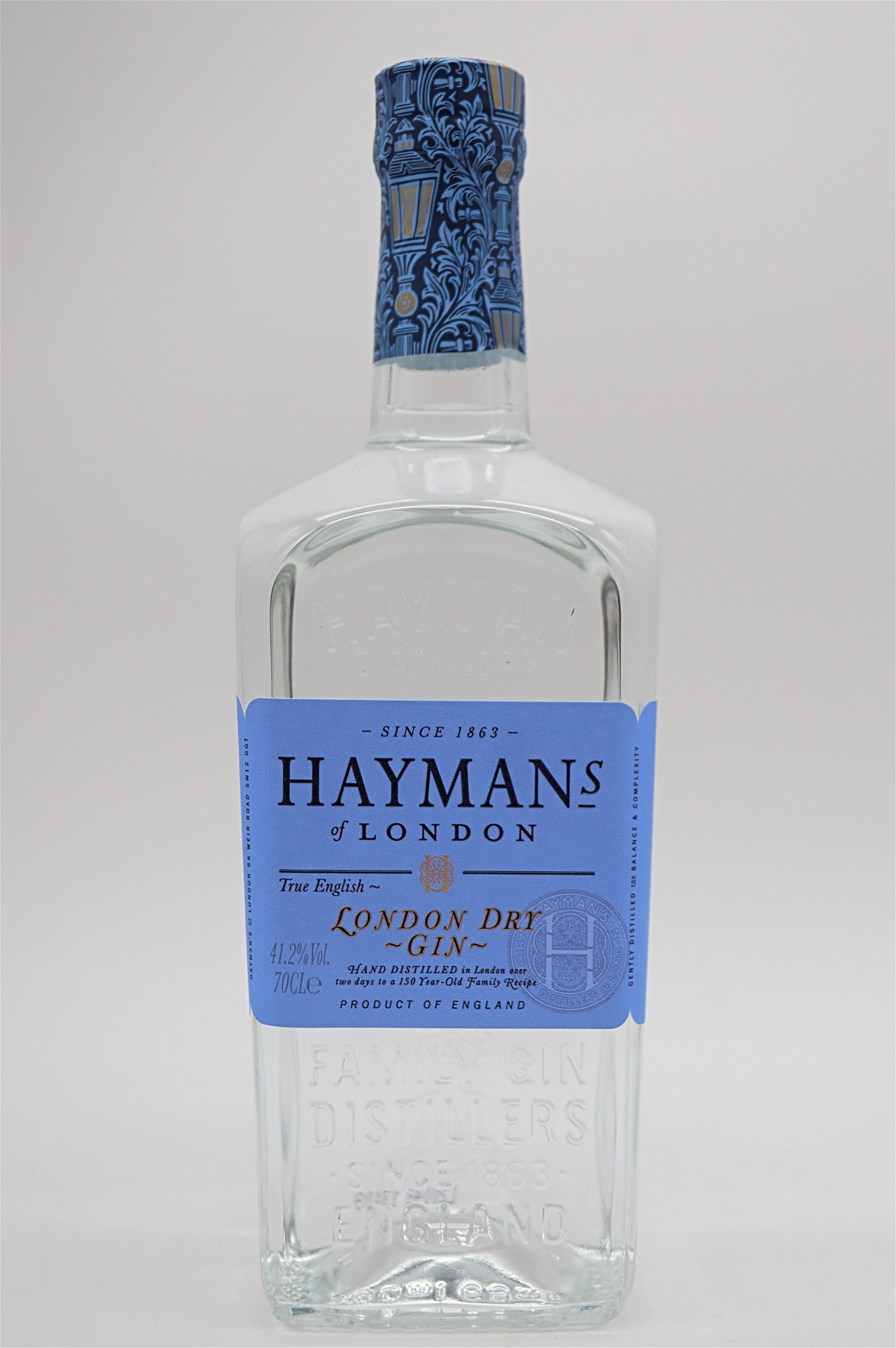 Dry 41,2% London Gin Haymans