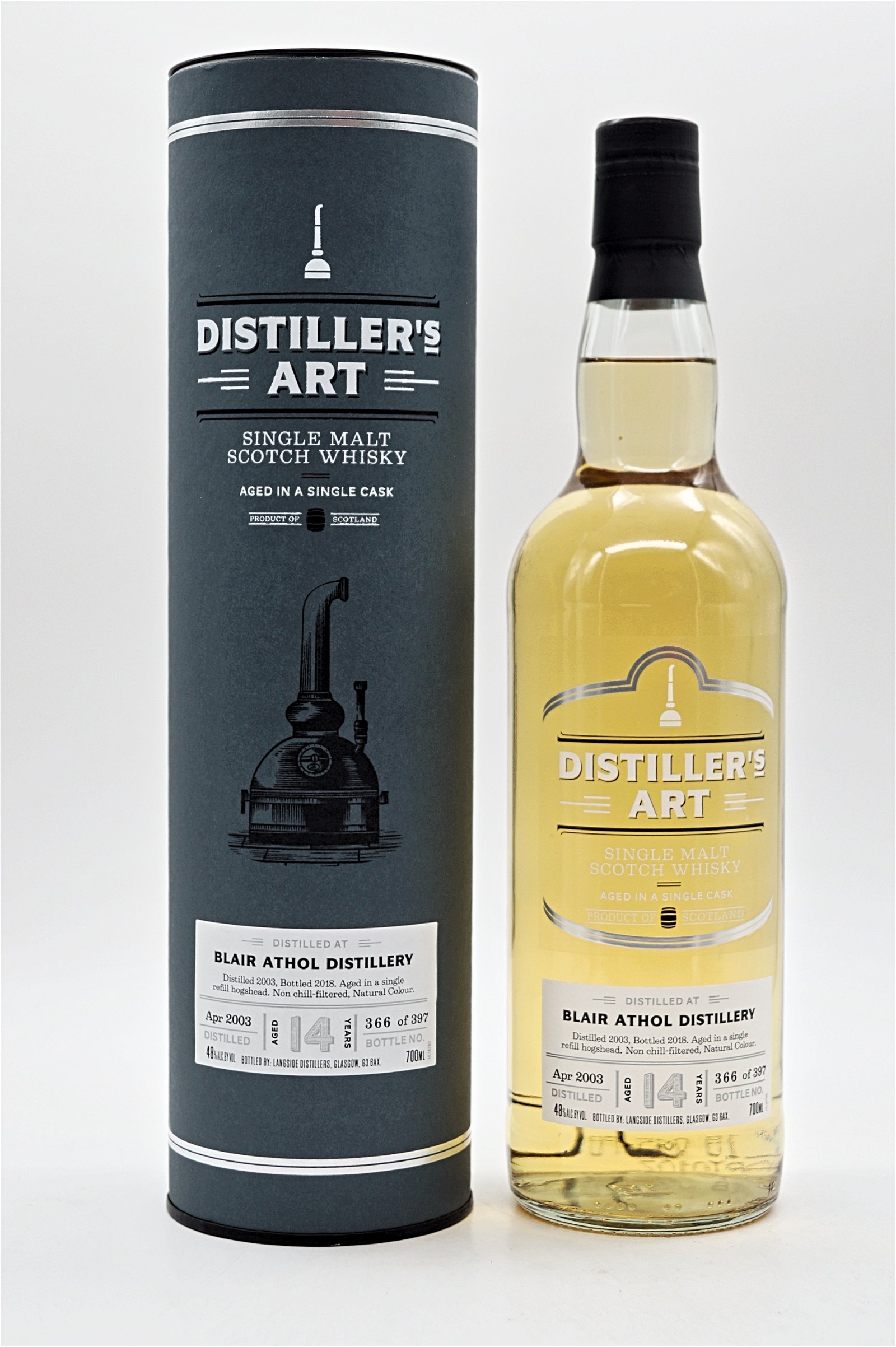 Distillers Art Blair Athol Distillery 14 Jahre 48% 397 Fl. Single Cask Single Malt Scotch Whisky