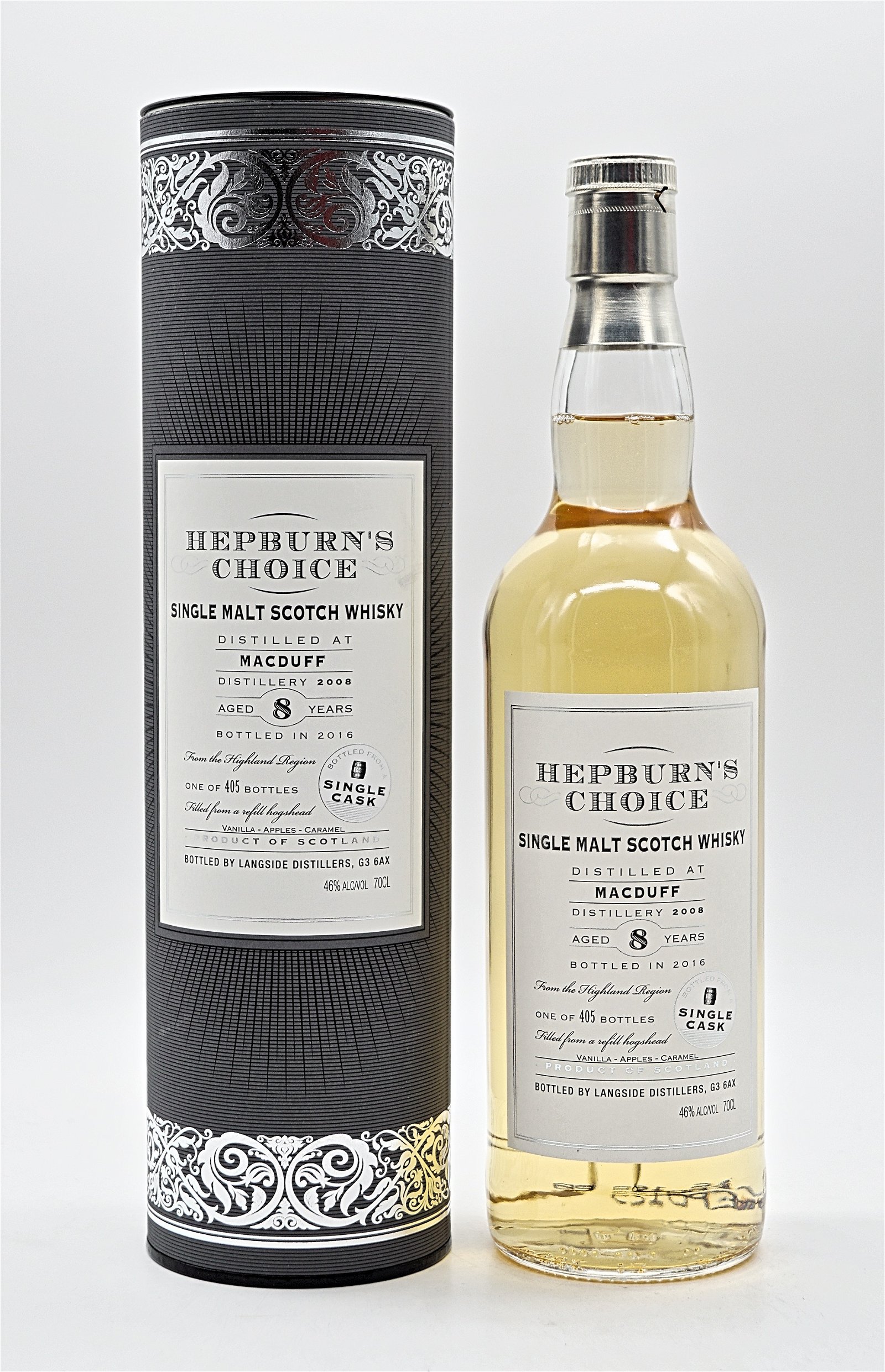 Hepburns Choice Macduff 8 Jahre 2008/2016 - 405 Fl. Single Malt Scotch Whisky